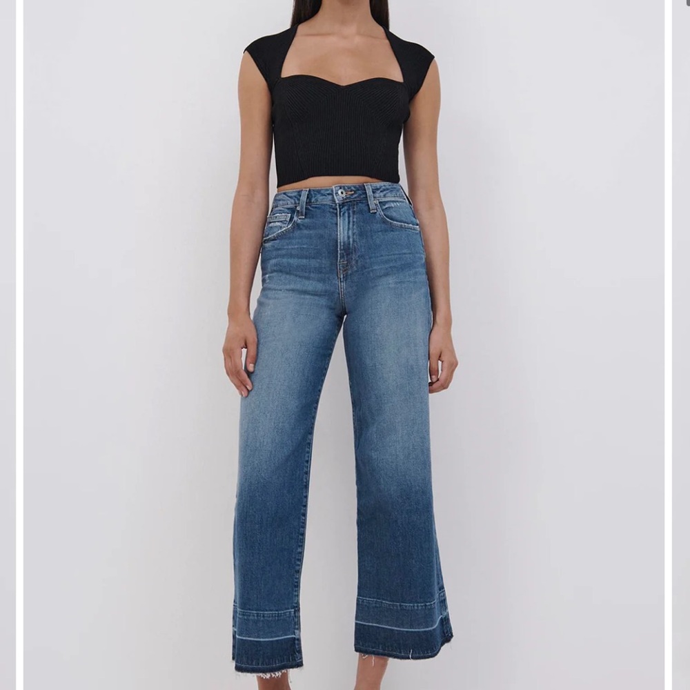 NWT Jonathan Simkhai Jude Wide Leg MSRP$285 Size 24